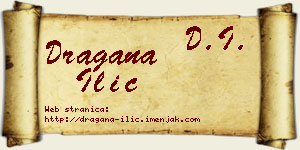 Dragana Ilić vizit kartica